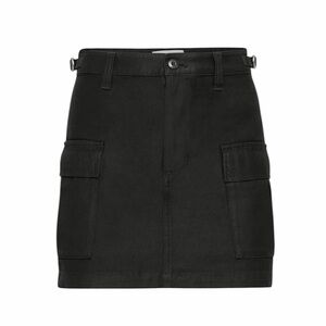 aritzia TNA black supply cargo micro skirt